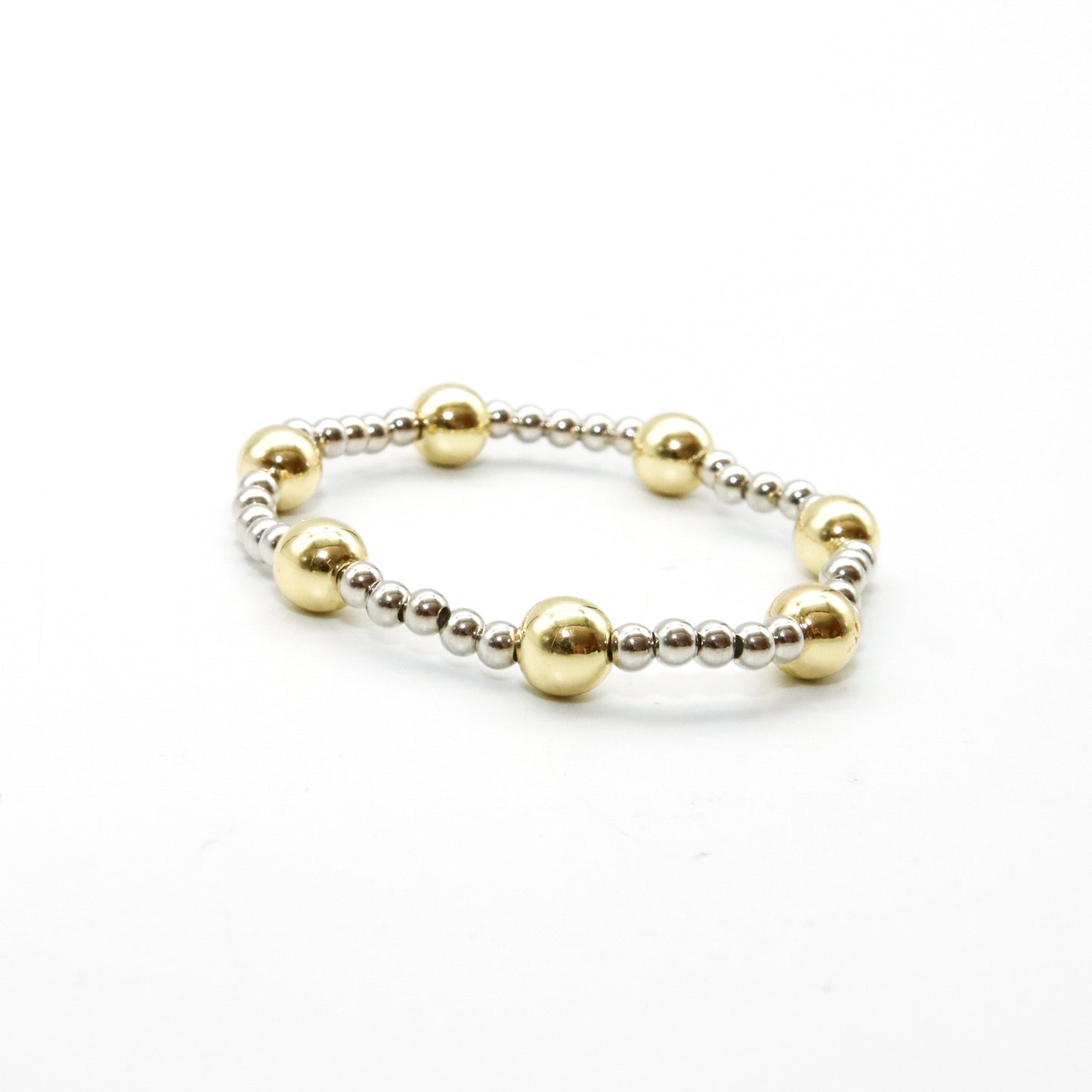 Pulsera Bolas Chicas Silver Gold