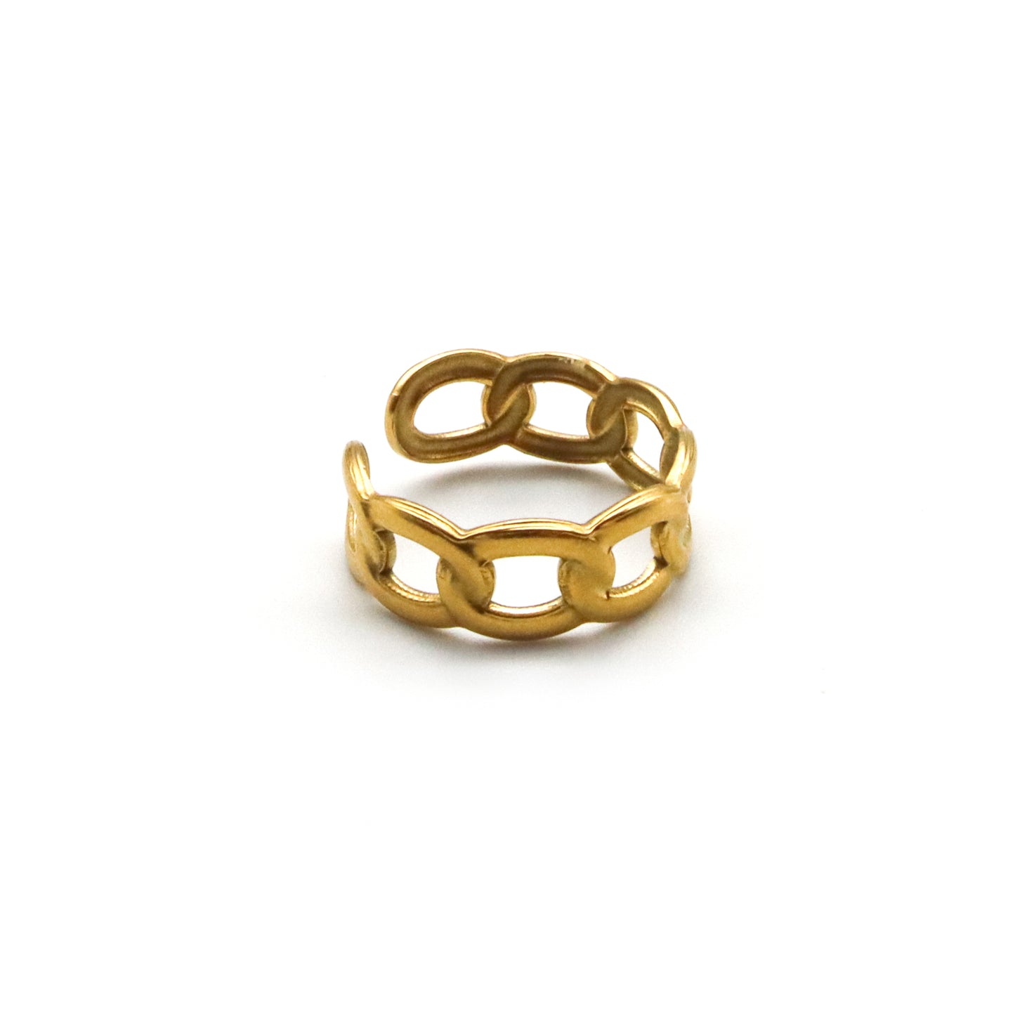 Anillo Eslabon Dorado