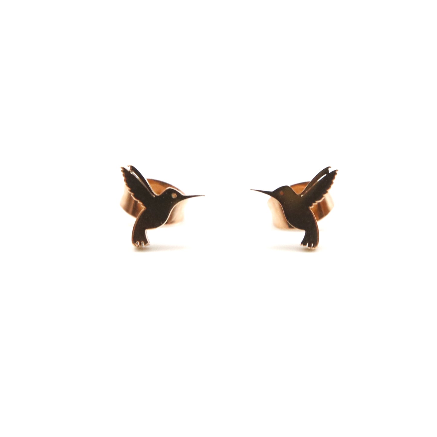 Aretes Set Vuelo del Colibrí en Tonalidades Clásicas y Metálicas
