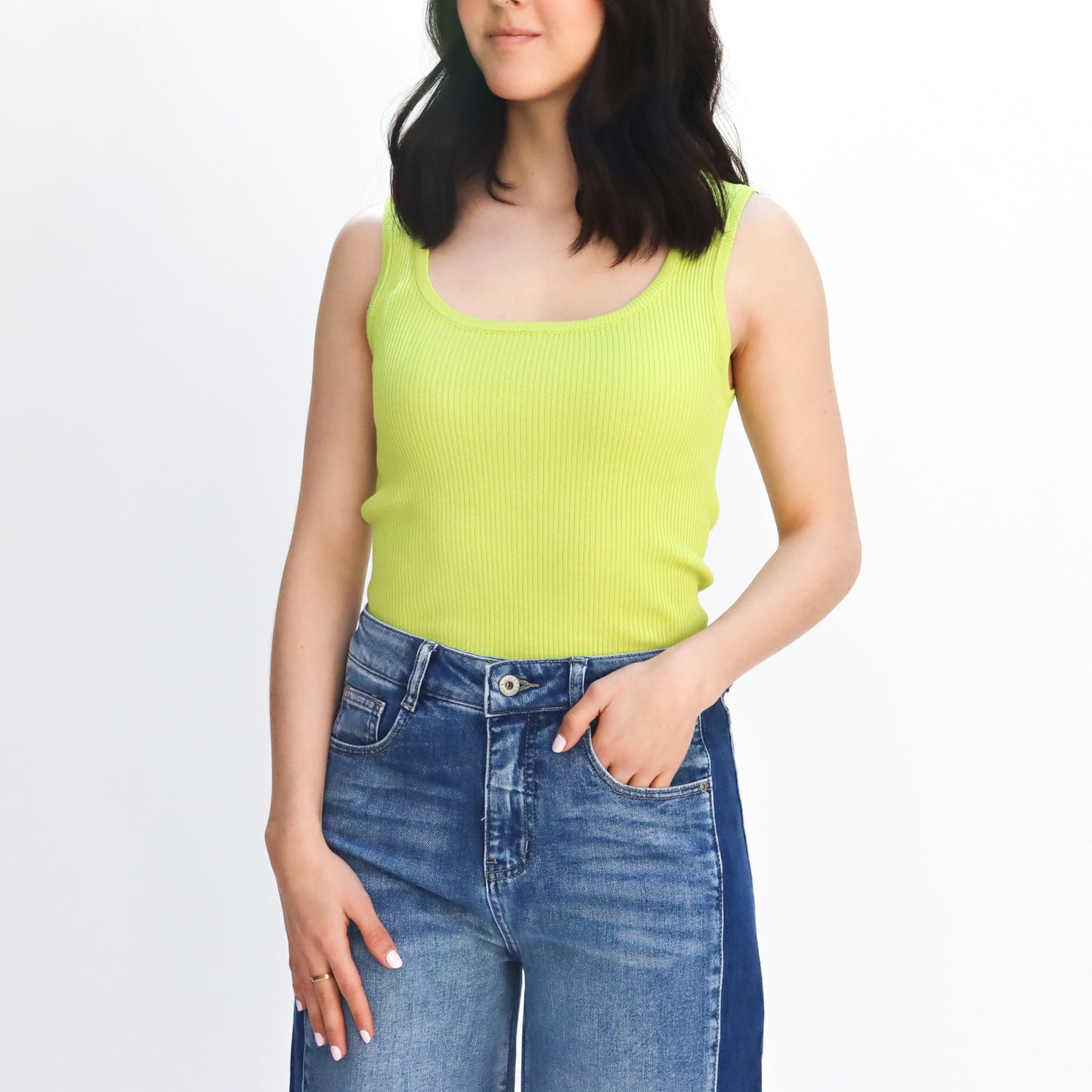 Blusa Punto Amarilla