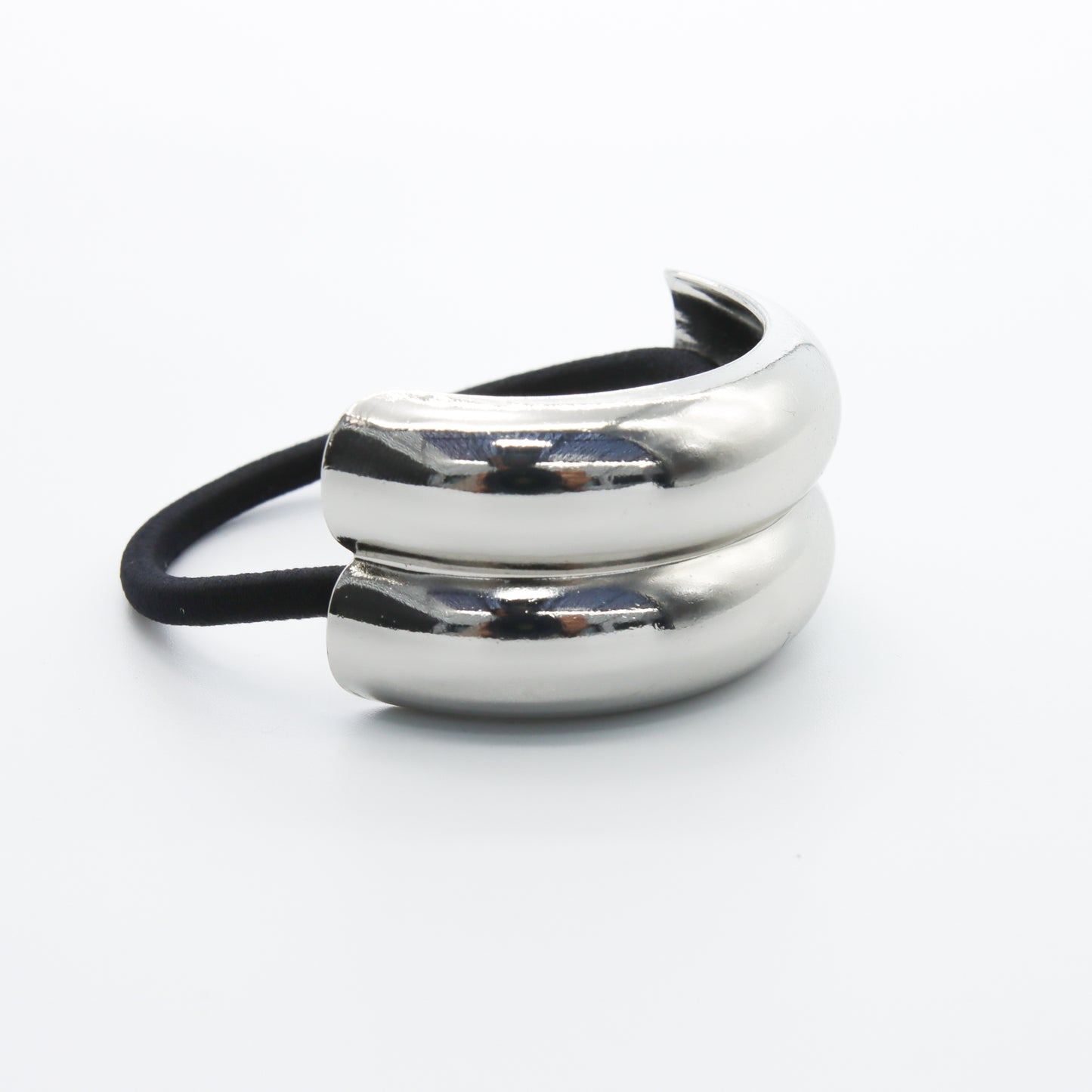 Hair Cuff Double Silver