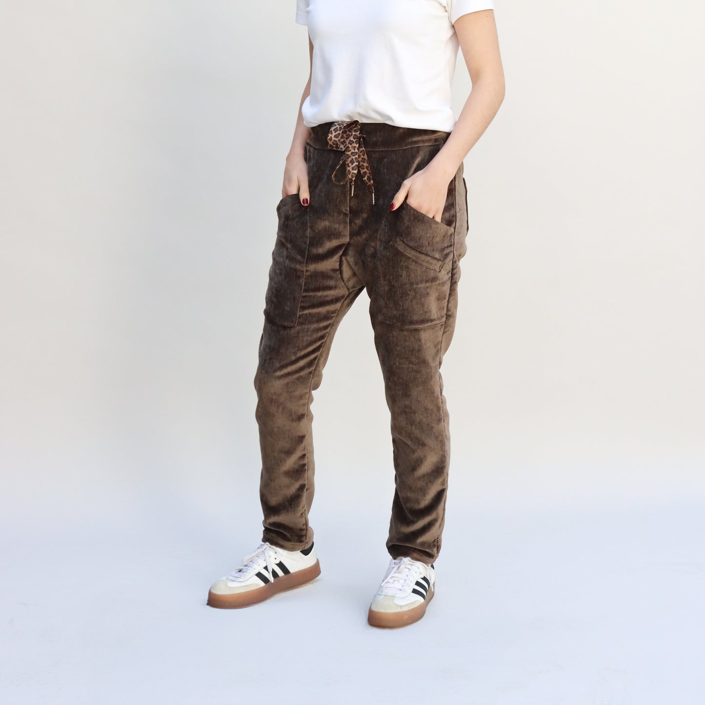 Pantalón Jogger Micropana Café