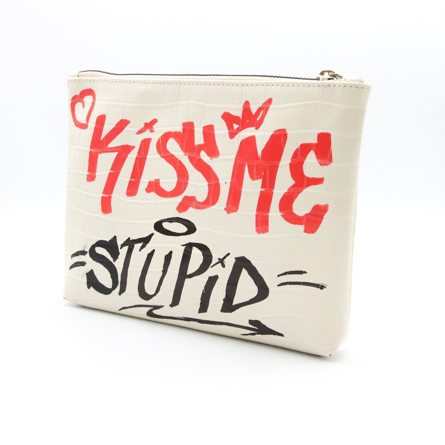 Bolsa Artistica tipo sobre "KISS ME"