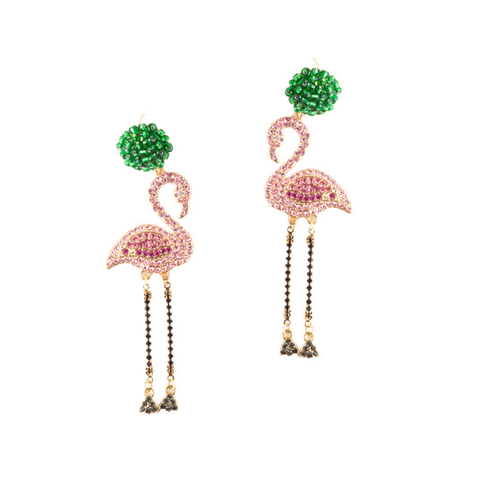 Aretes Flamingo