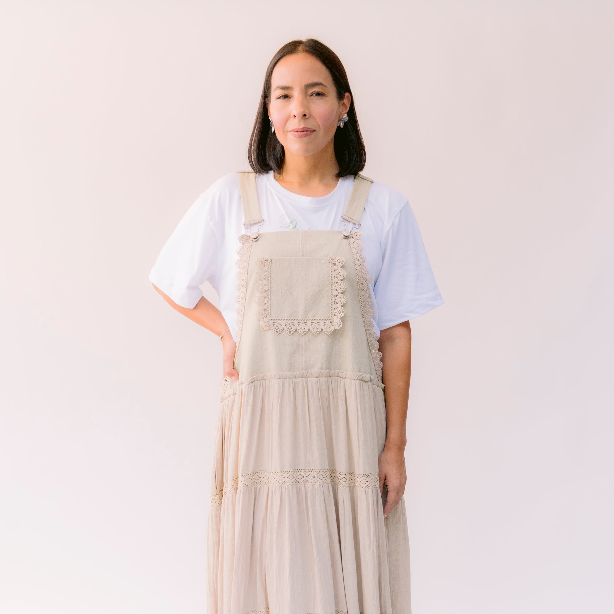 Vestido Overoll Olivo Claro