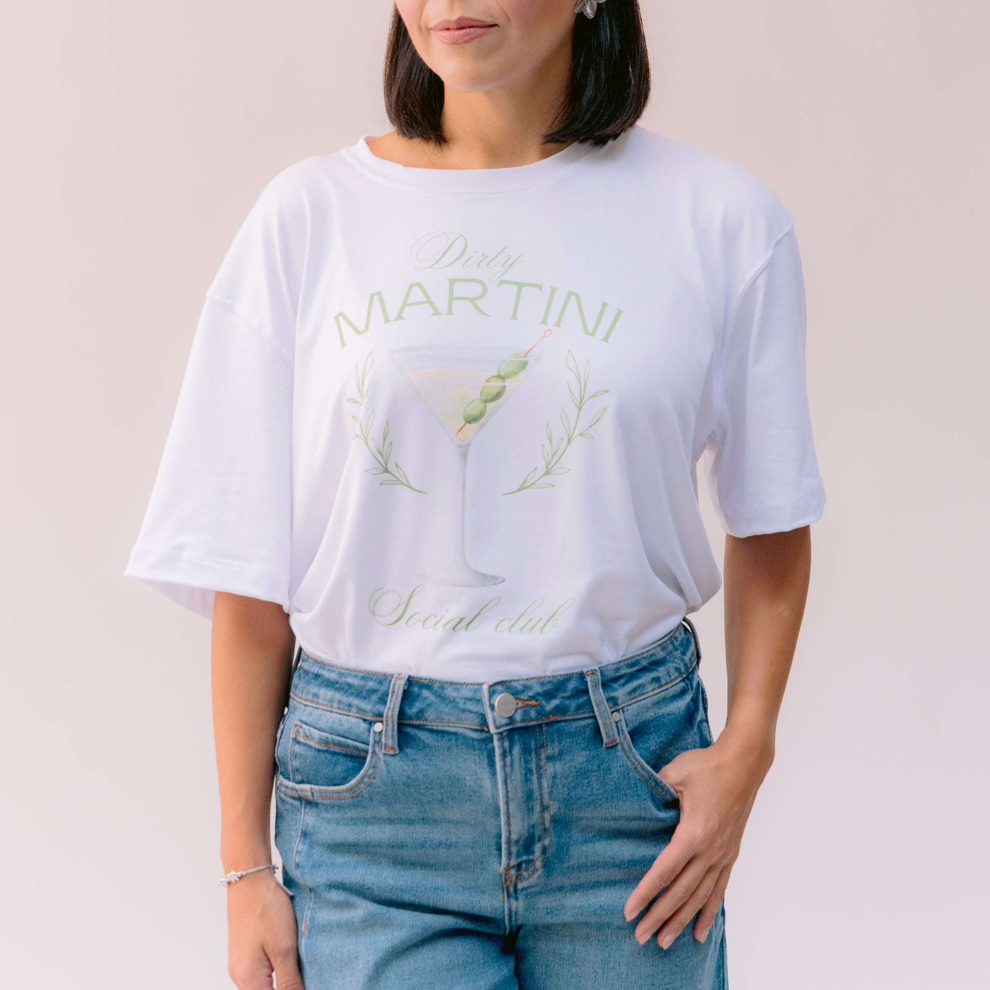 T-shirt blanca Martini