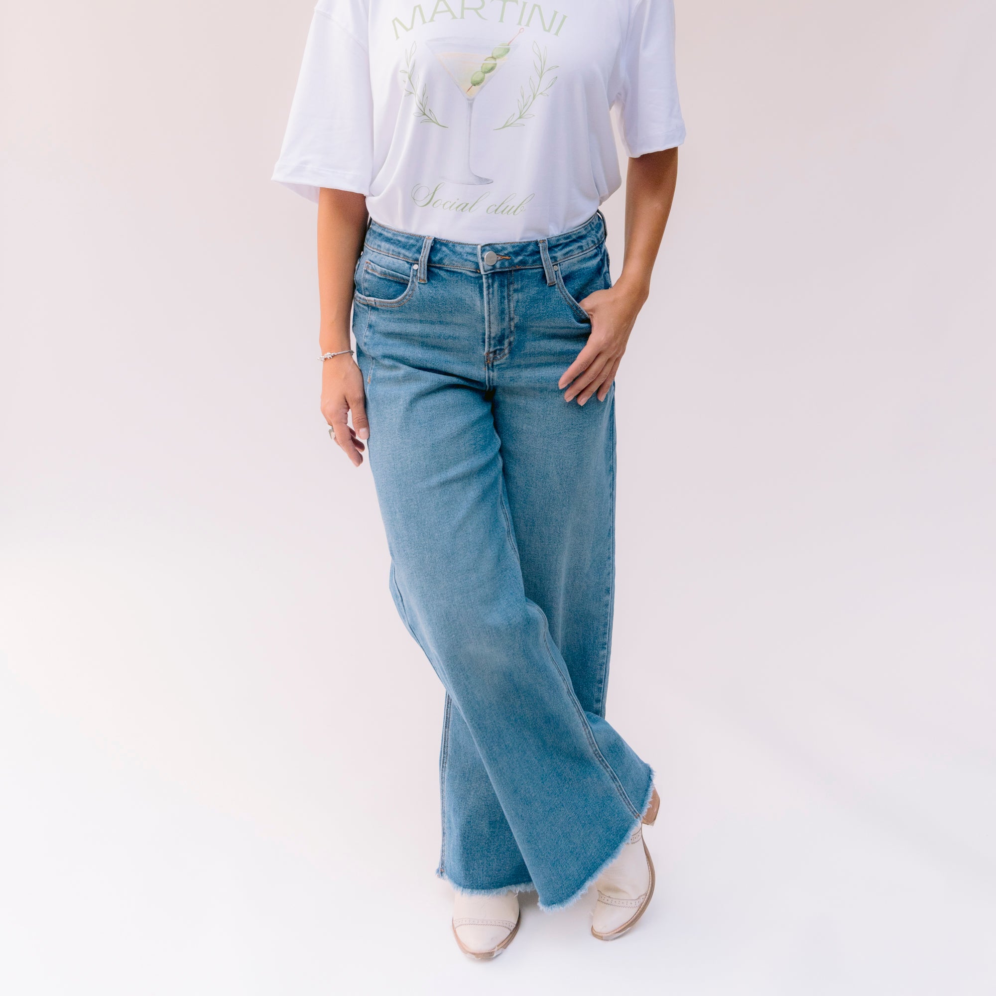 Jeans High Waist Rectos