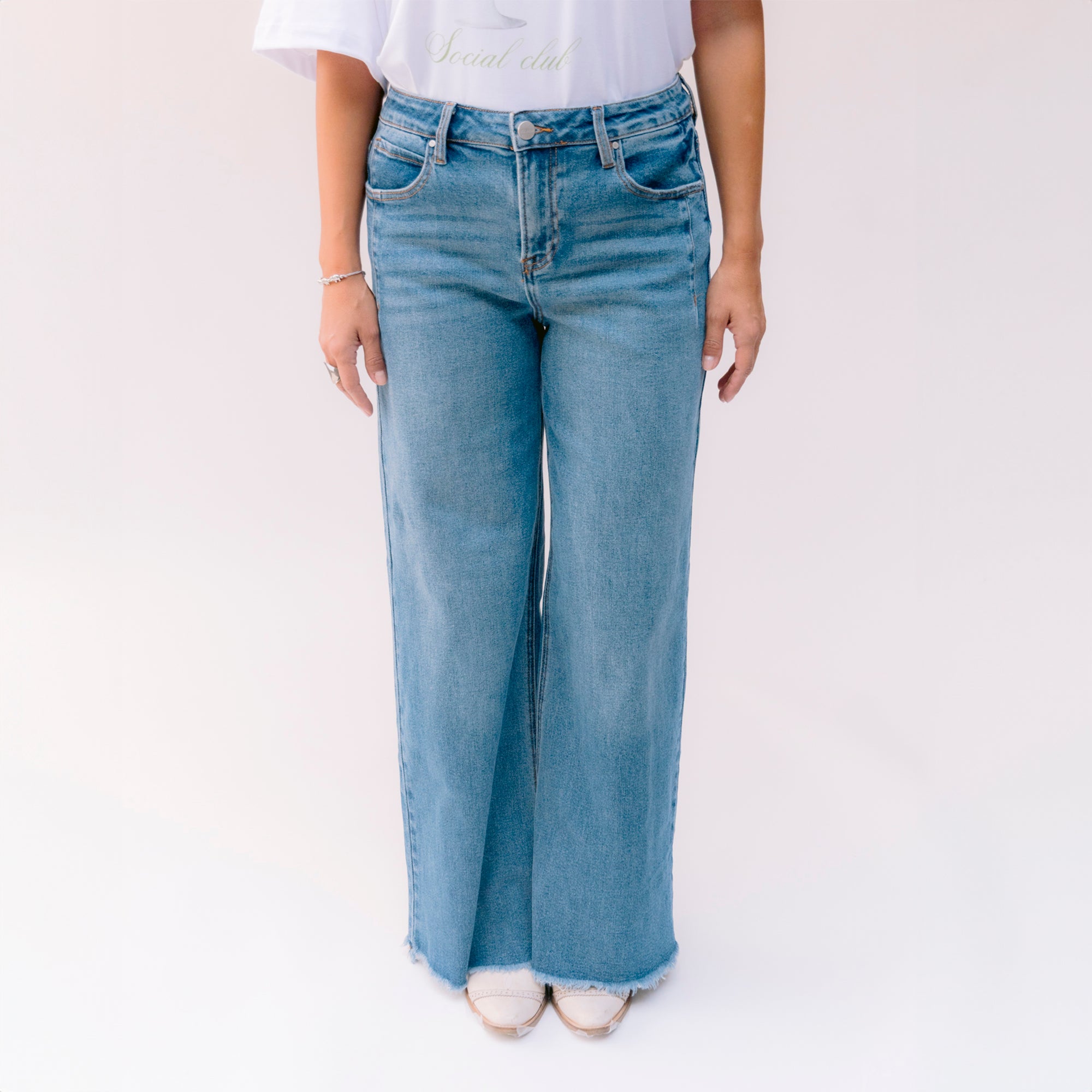 Jeans High Waist Rectos