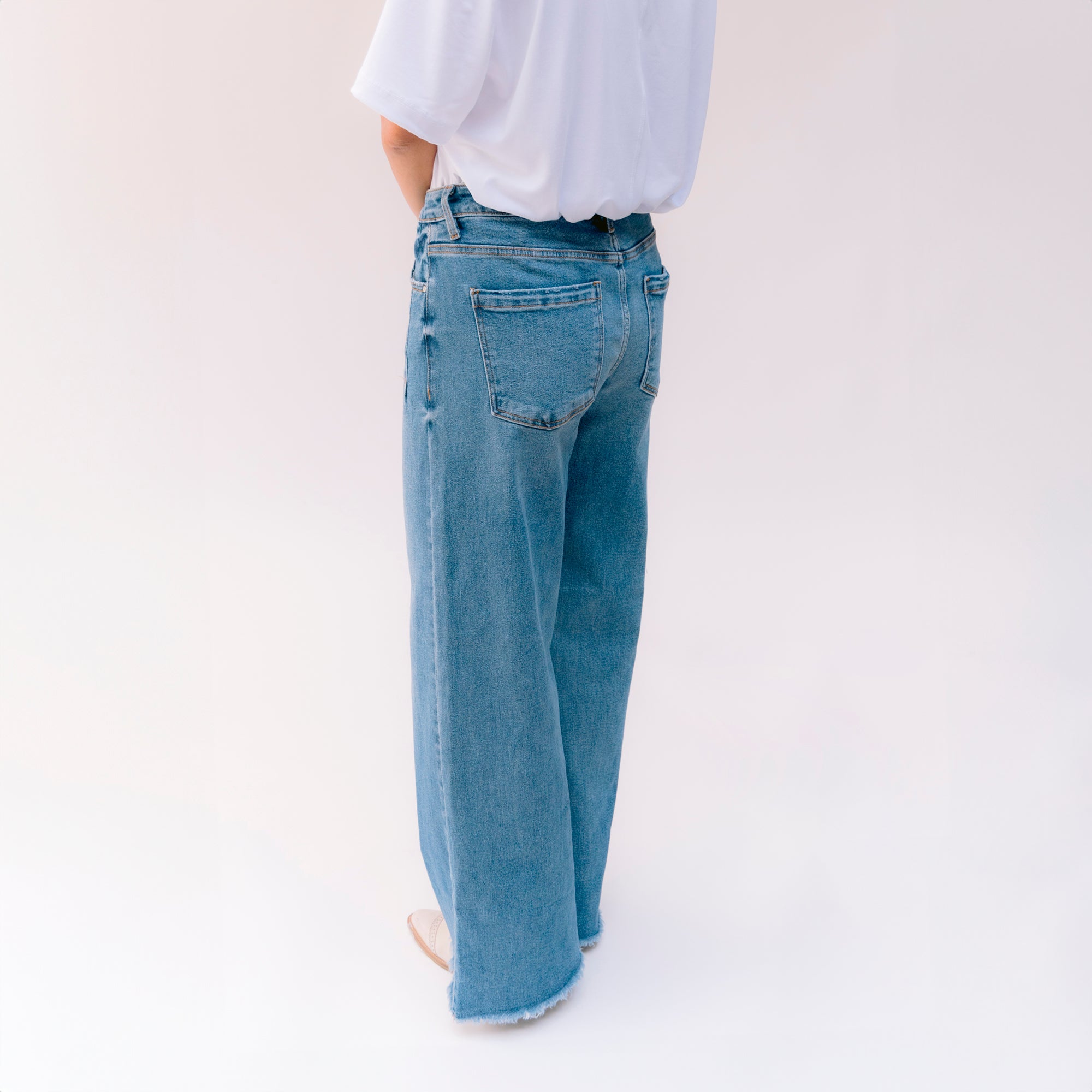 Jeans High Waist Rectos