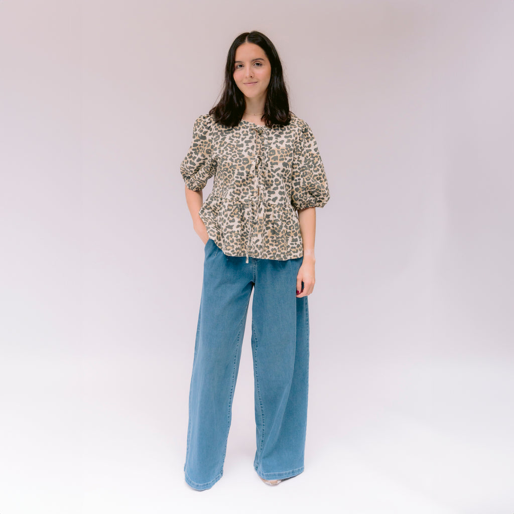 Blusa Lazo Animal Print