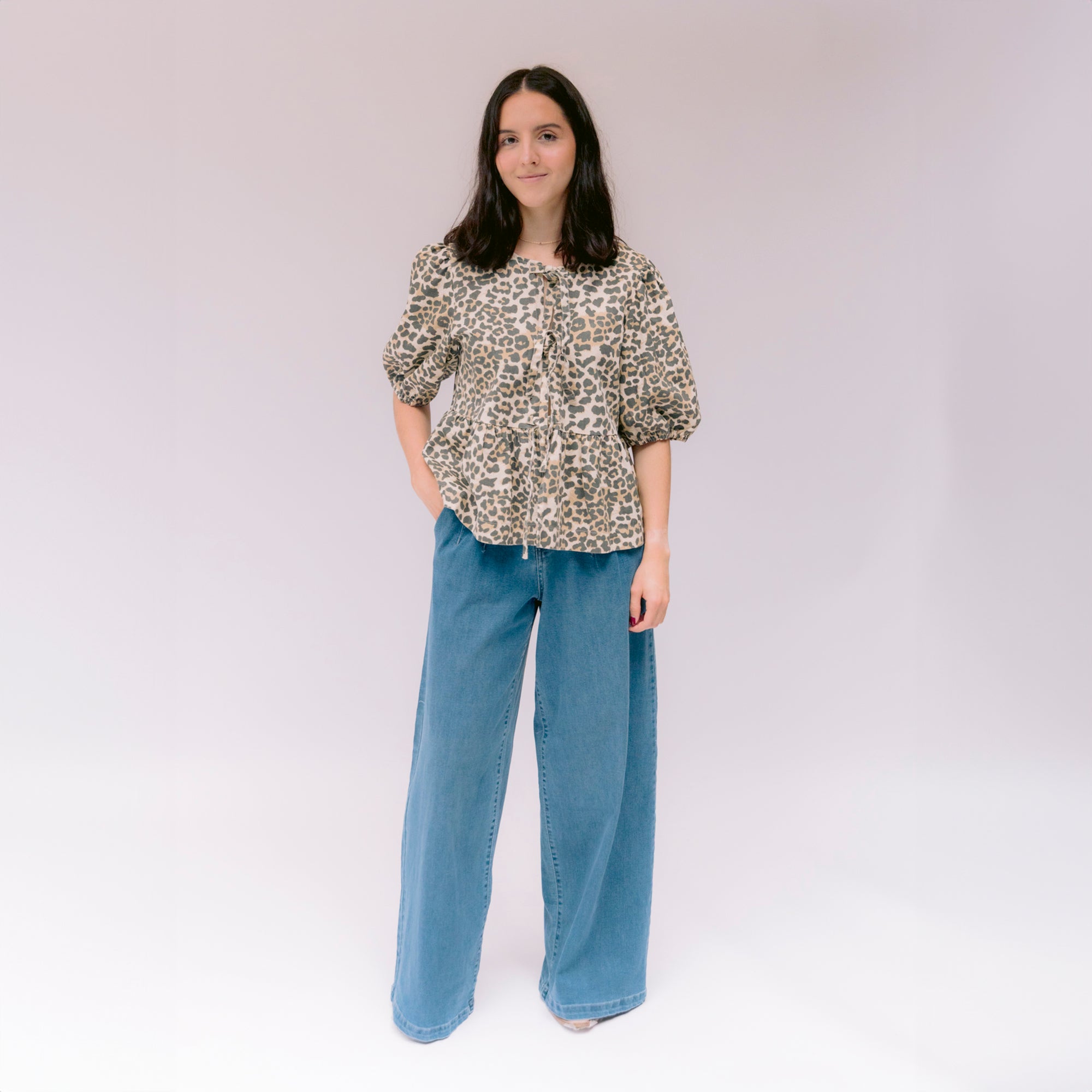 Blusa Lazo Animal Print