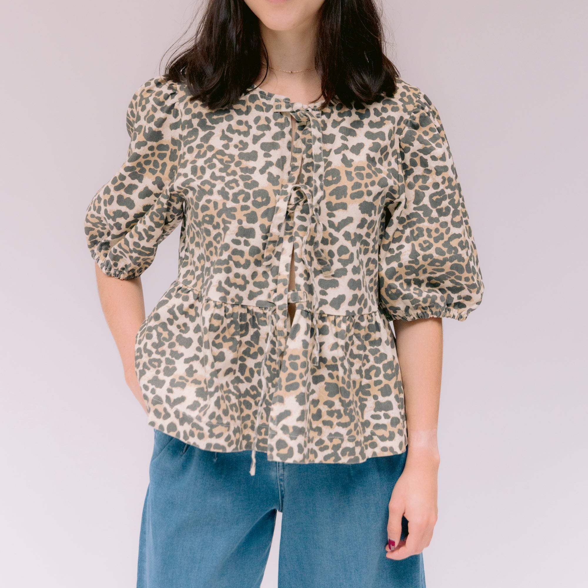 Blusa Lazo Animal Print