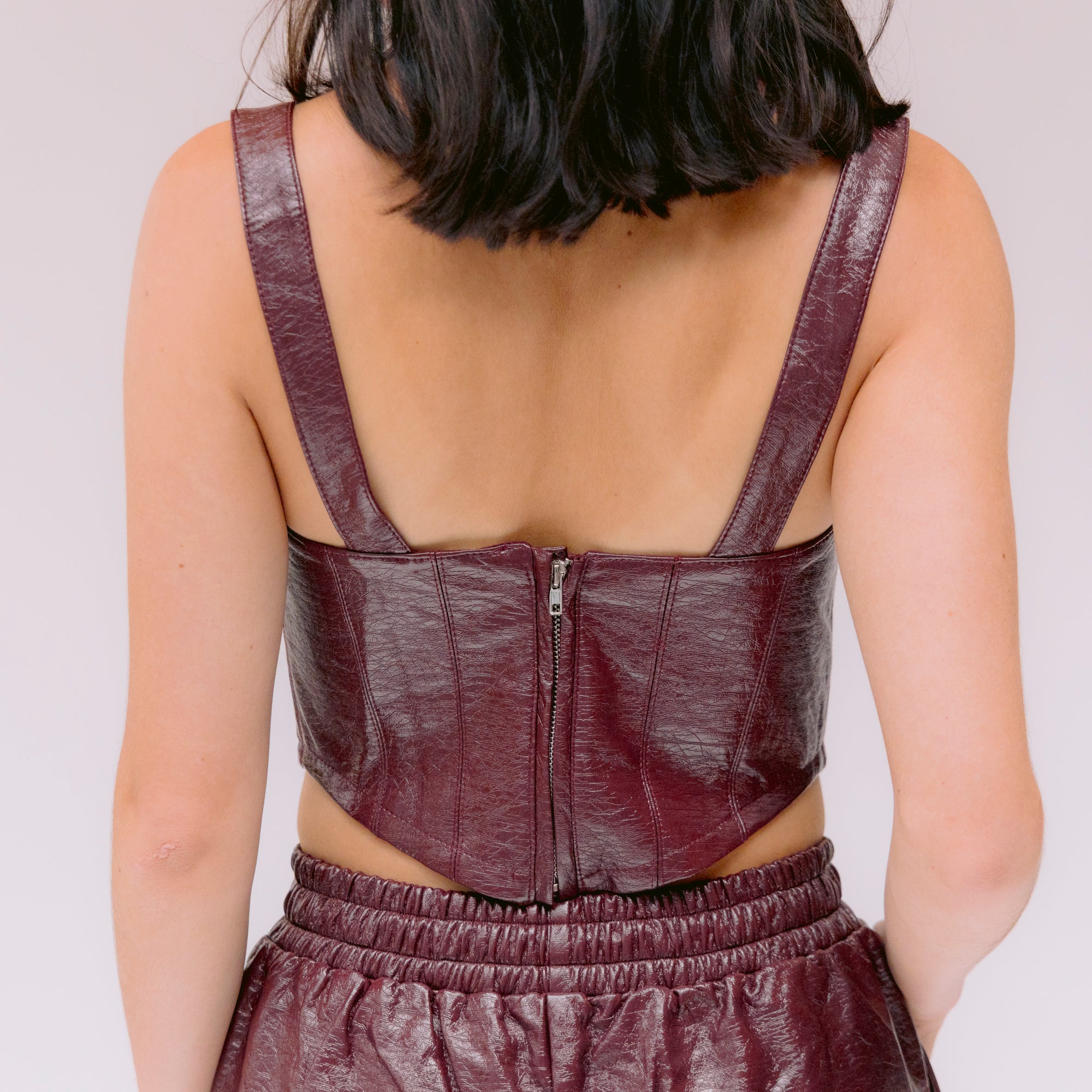 Crop Top Azul
