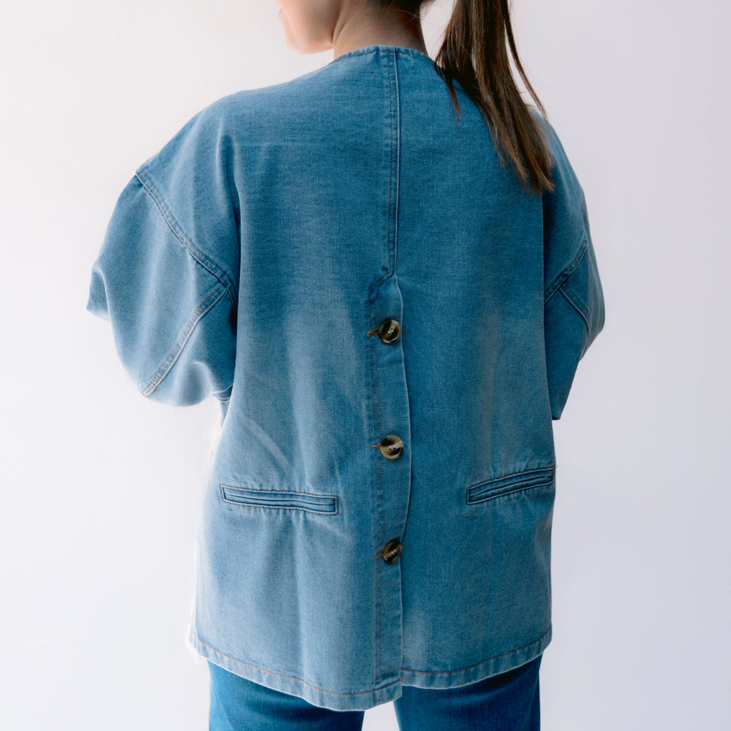 Cardigan Texturas Mix