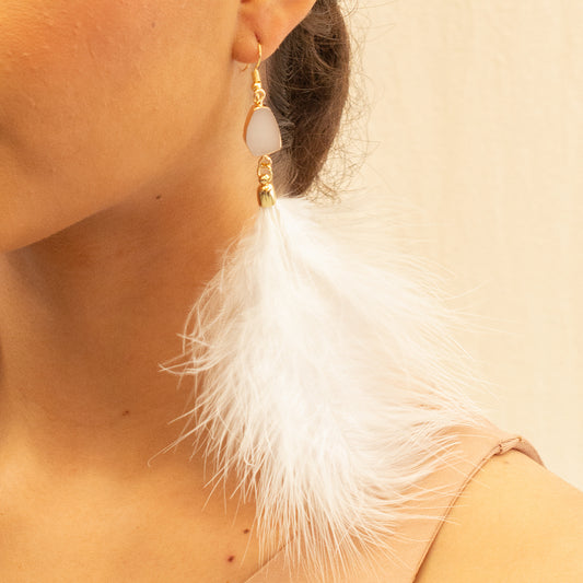 Aretes Fiesta Pluma