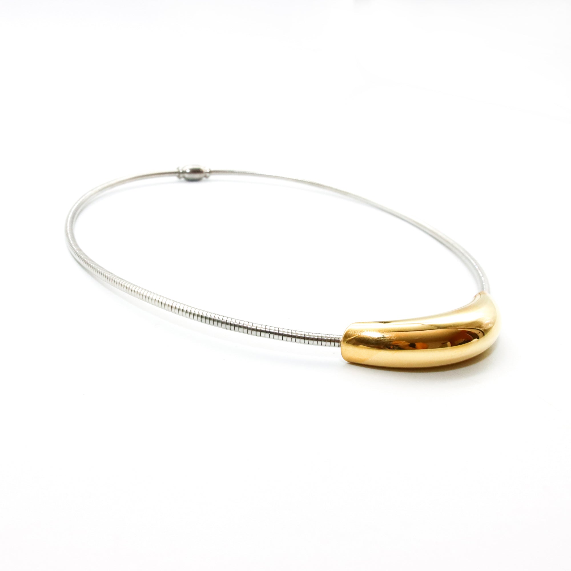 Gargantilla Chicago Silver Gold
