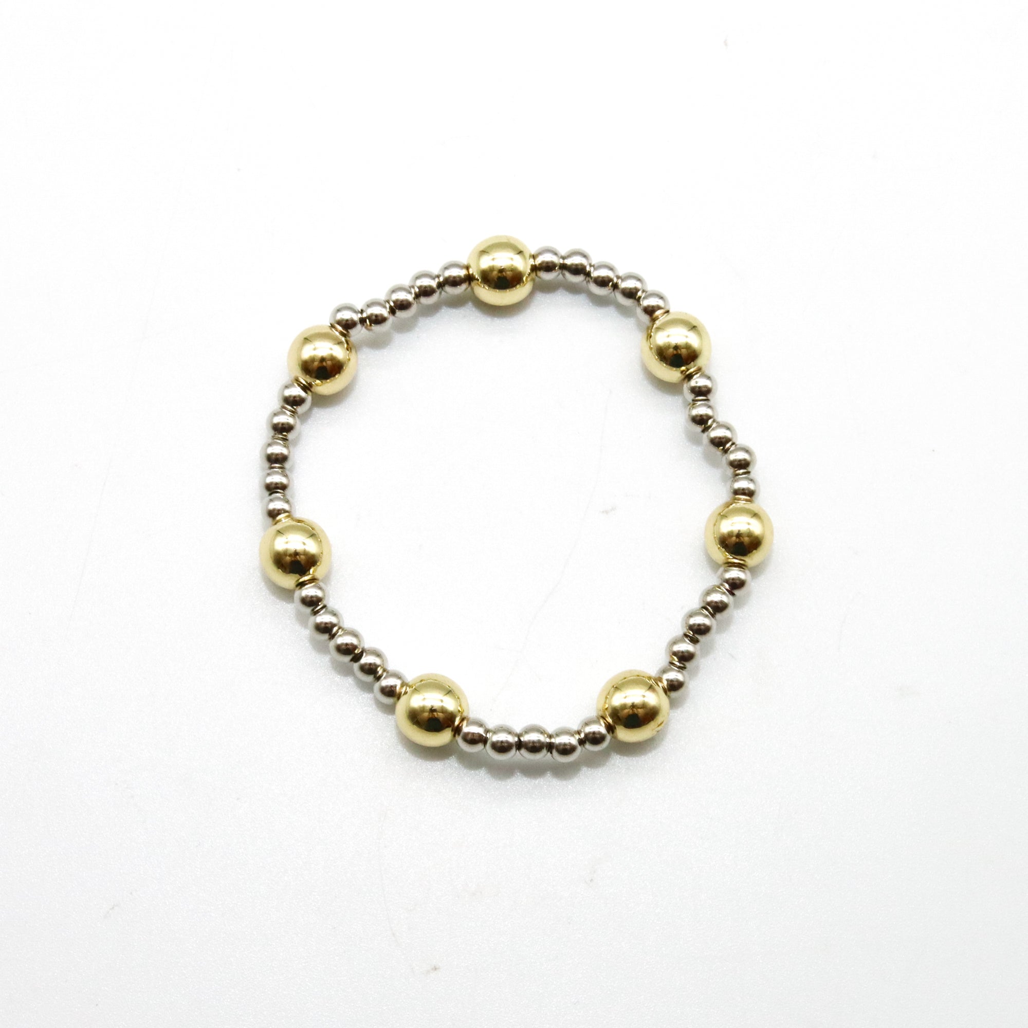 Pulsera Bolas Chicas Silver Gold