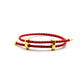 Pulsera Unisex de vinipiel tejido tipo vibora, ajustable