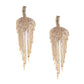 Aretes Cascada Dorada