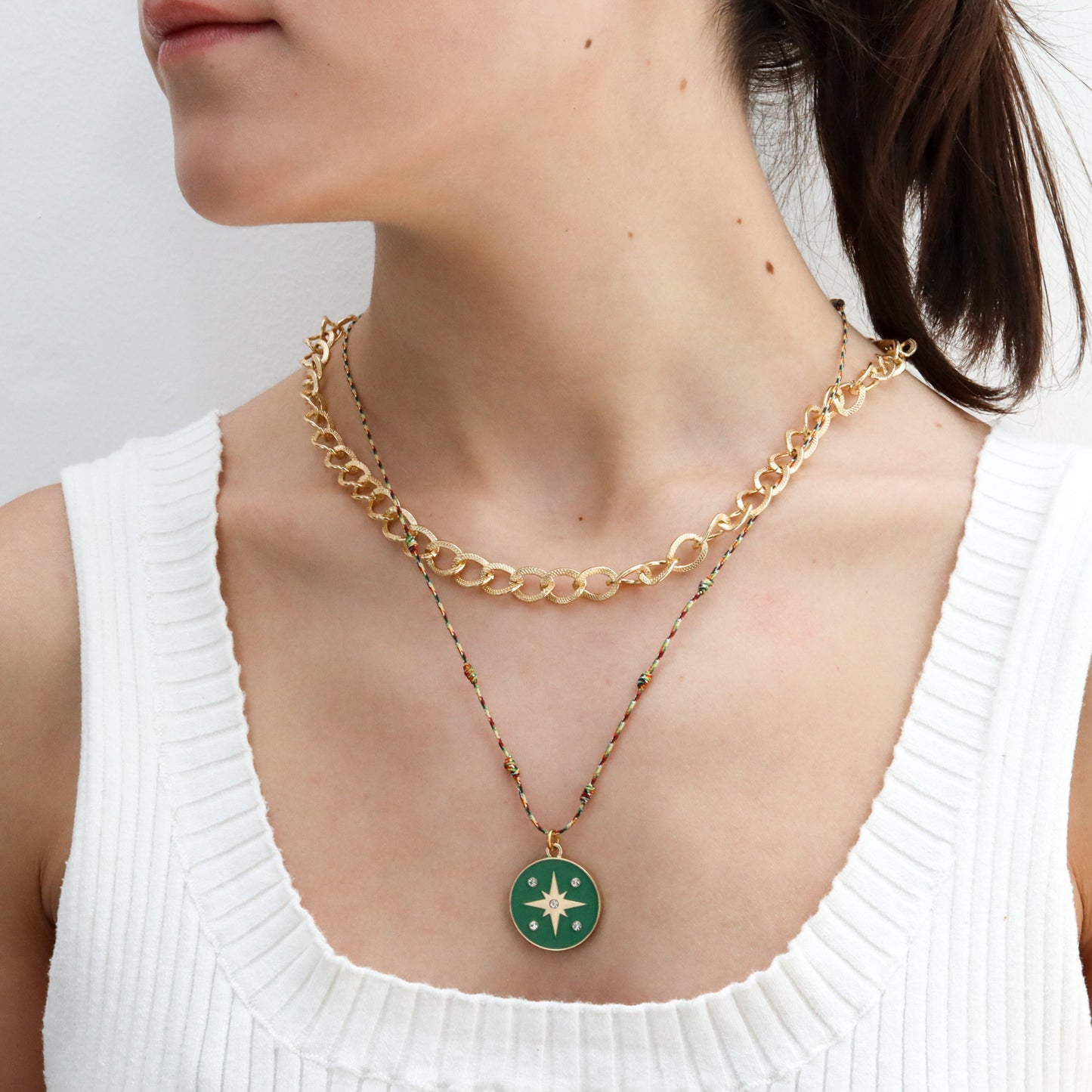 Collar Doble Estrella