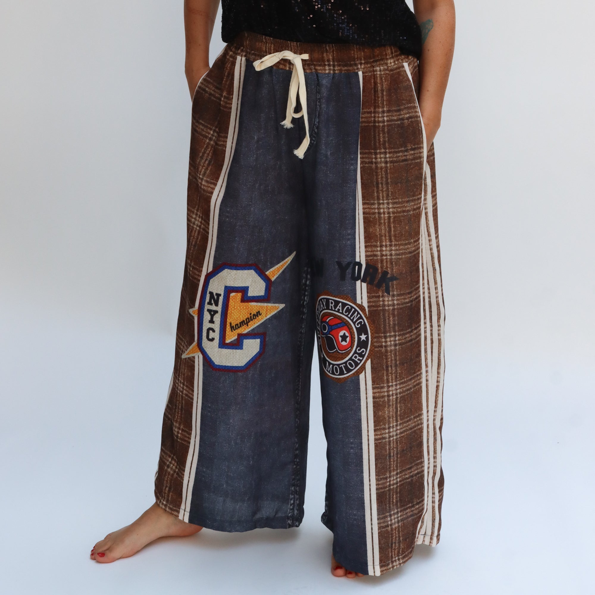 Pantalón Elástico tipo Mezclilla NYC