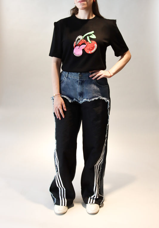 Pantalón Sporty Denim