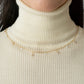 Collar Círculos Blancos