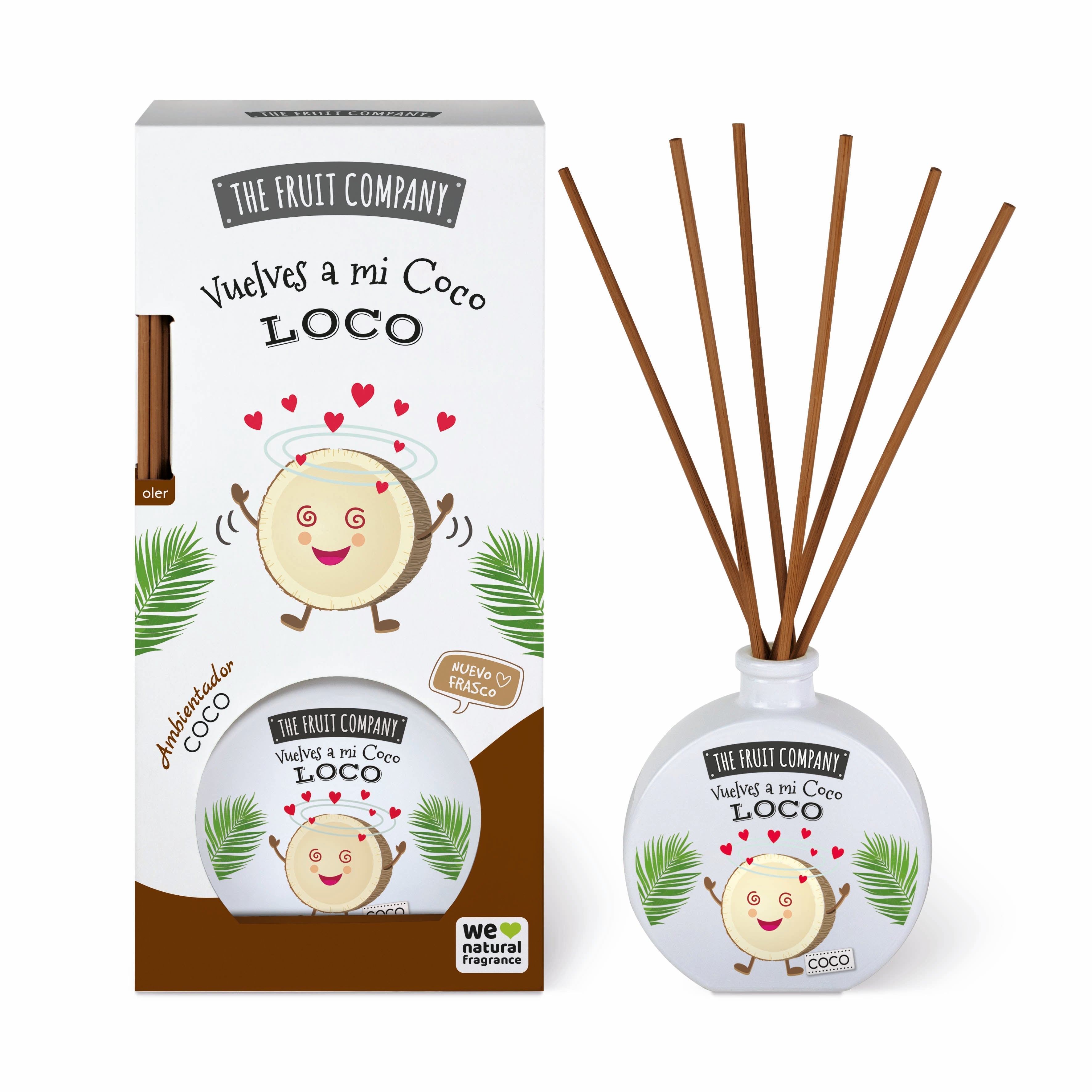 Kit Ambientador Vela Crema Coco