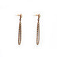 Aretes Cascada Turquesa en Diseño Filigrana