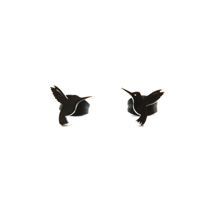 Aretes Set Vuelo del Colibrí en Tonalidades Clásicas y Metálicas