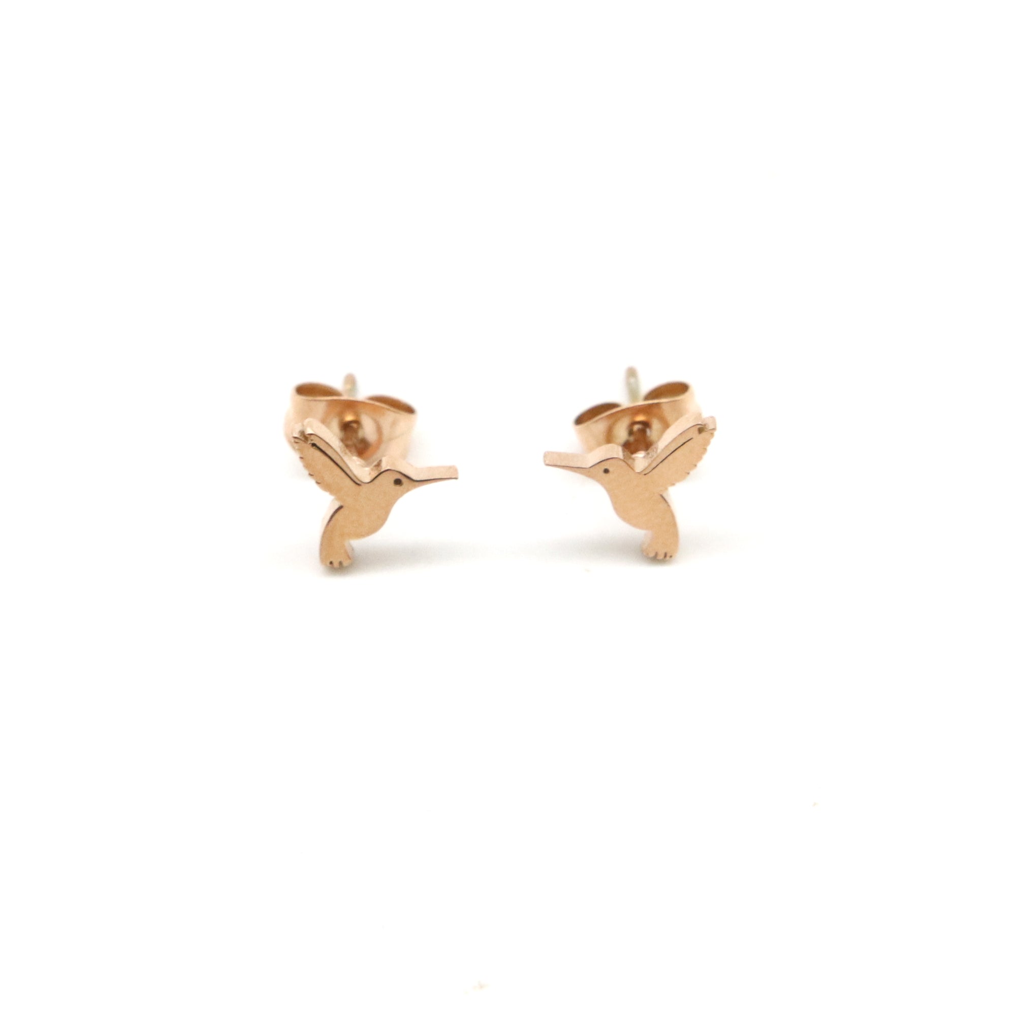 Aretes Set Vuelo del Colibrí en Tonalidades Clásicas y Metálicas