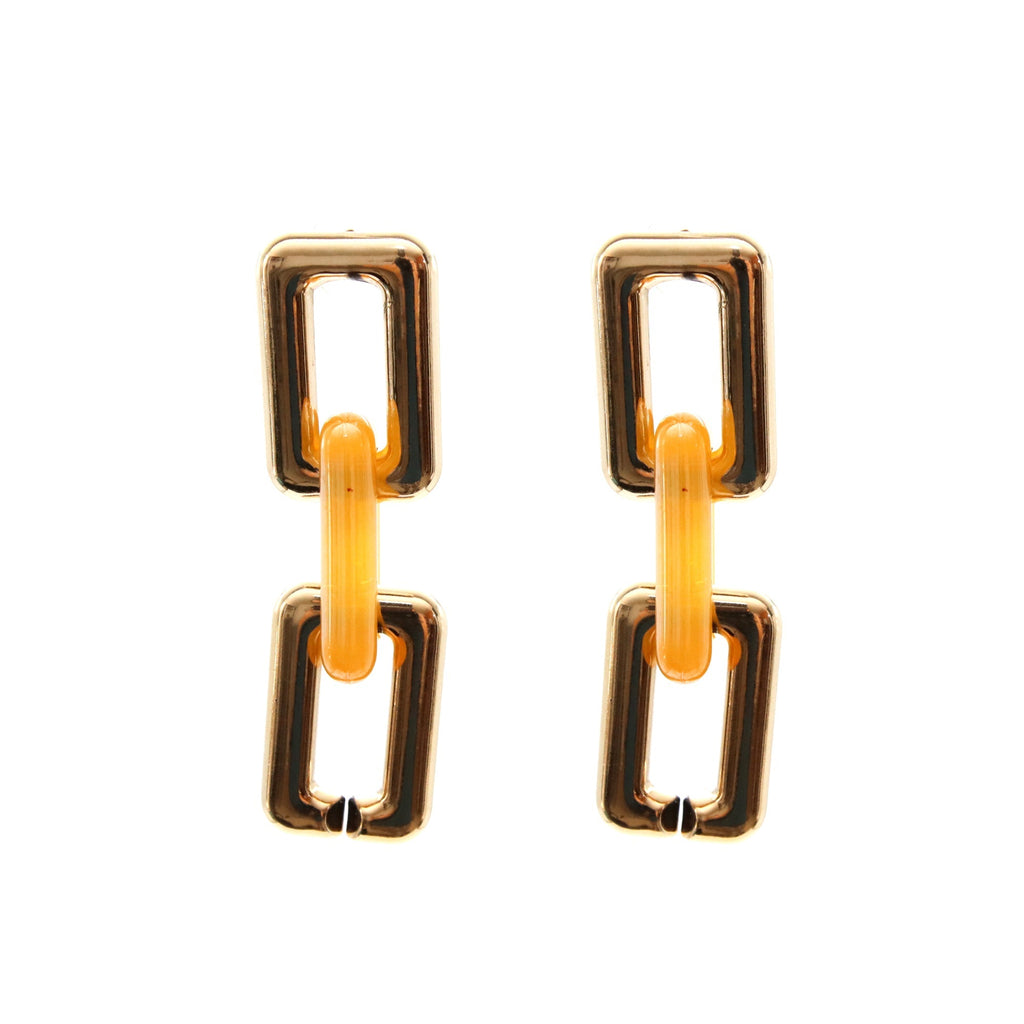 Aretes de Eslabones Entrelazados