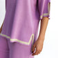 Conjunto dos piezas Lila