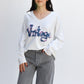 Sudadera Vintage Blanco