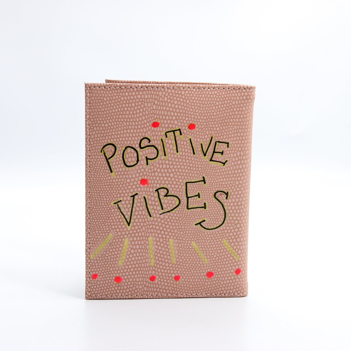 Portapasaporte "Positive Vibes"