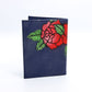 Portapasaporte "Rosas"
