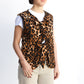 Chaleco con lazos Animal Print