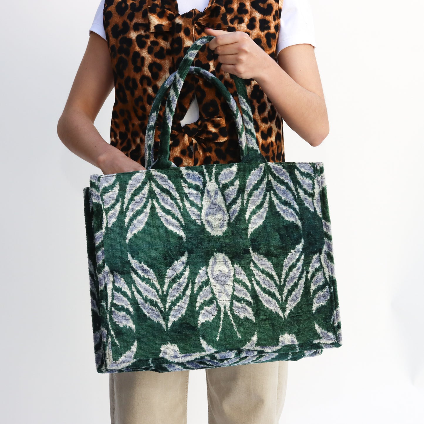 Bolsa Grande "Leaves"