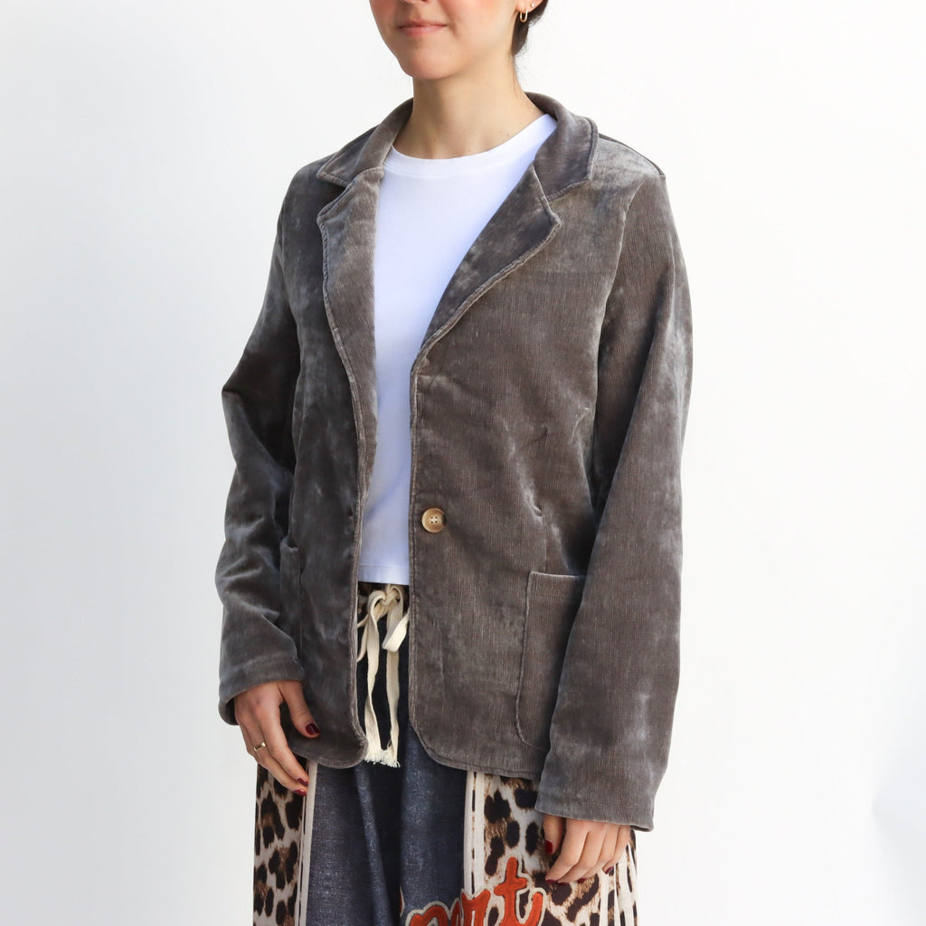 Blazer Micropana Gris