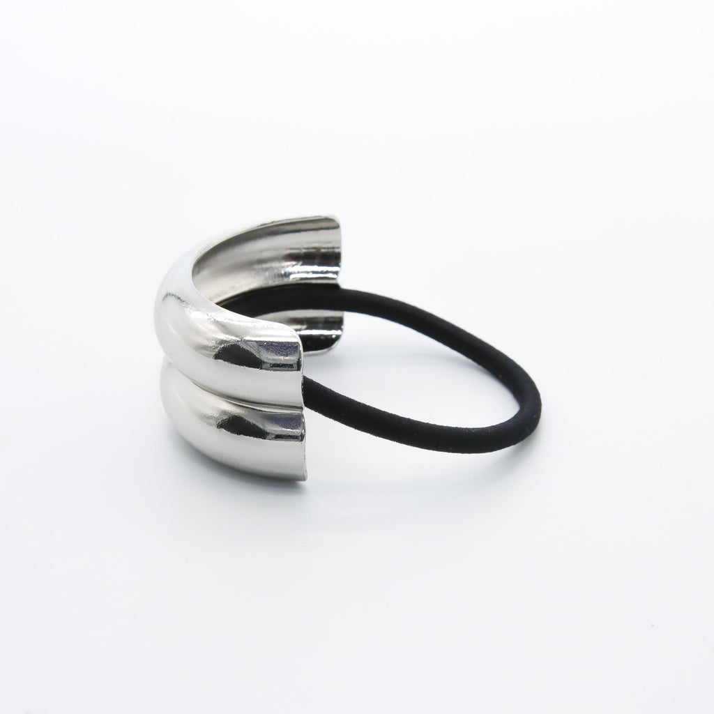 Hair Cuff Double Silver