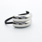 Hair Cuff Double Silver
