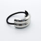 Hair Cuff Double Silver