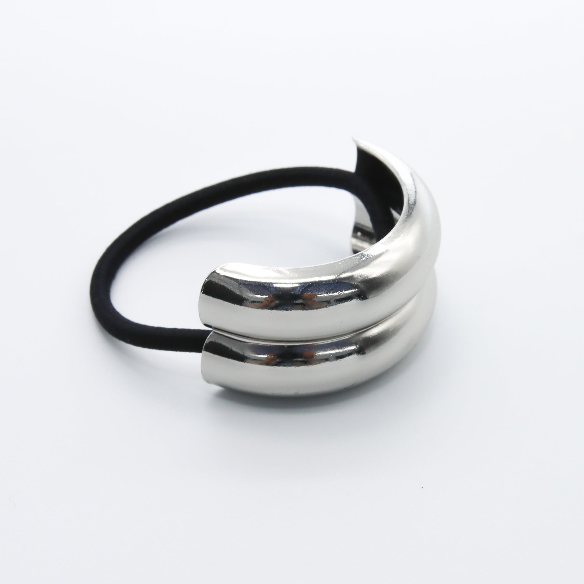 Hair Cuff Double Silver