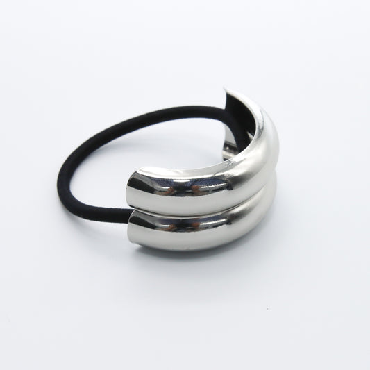 Hair Cuff Double Silver