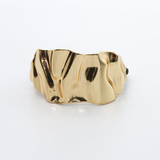 Hair Cuff  Wavy Metal