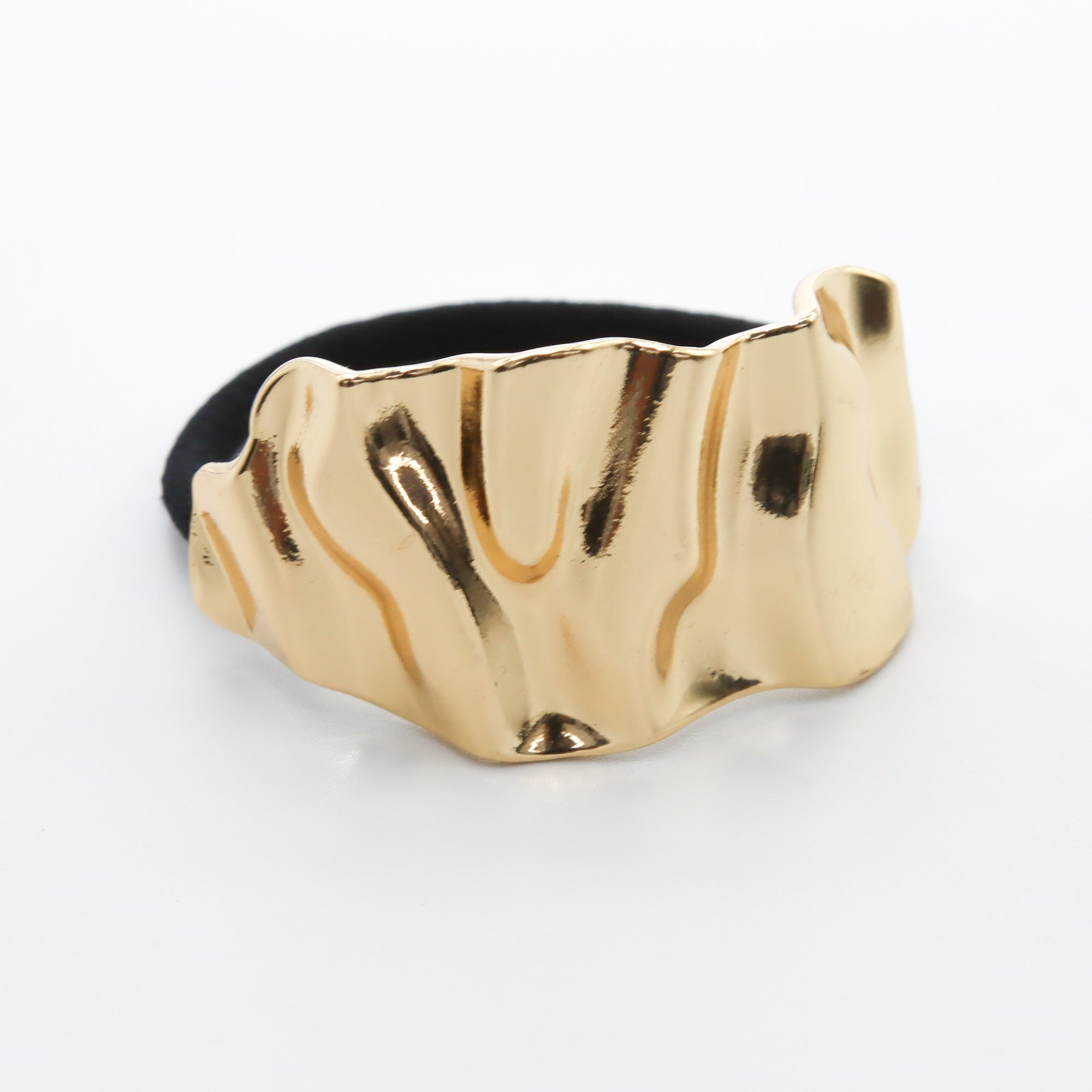 Hair Cuff Wavy Metal