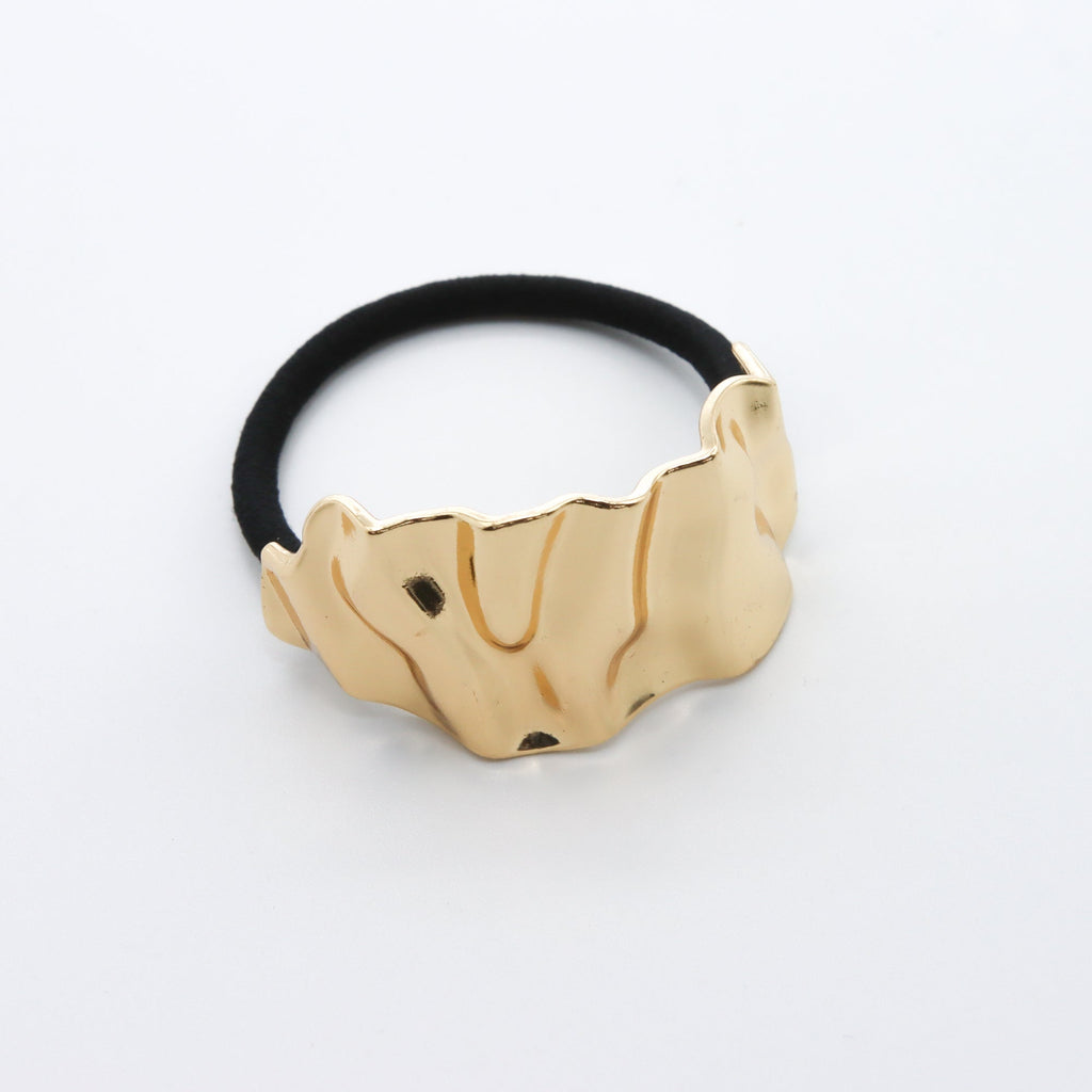 Hair Cuff Wavy Metal