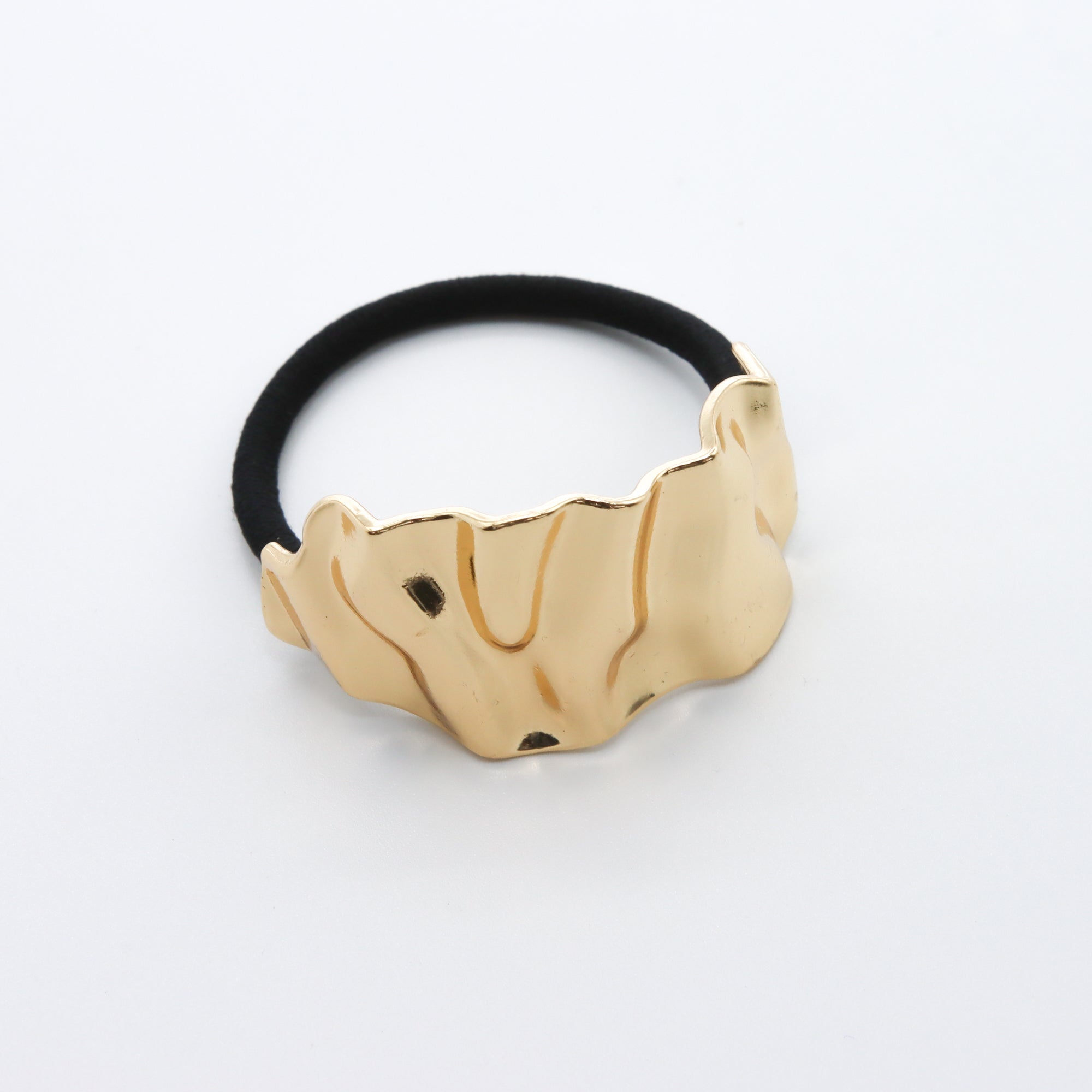 Hair Cuff Wavy Metal