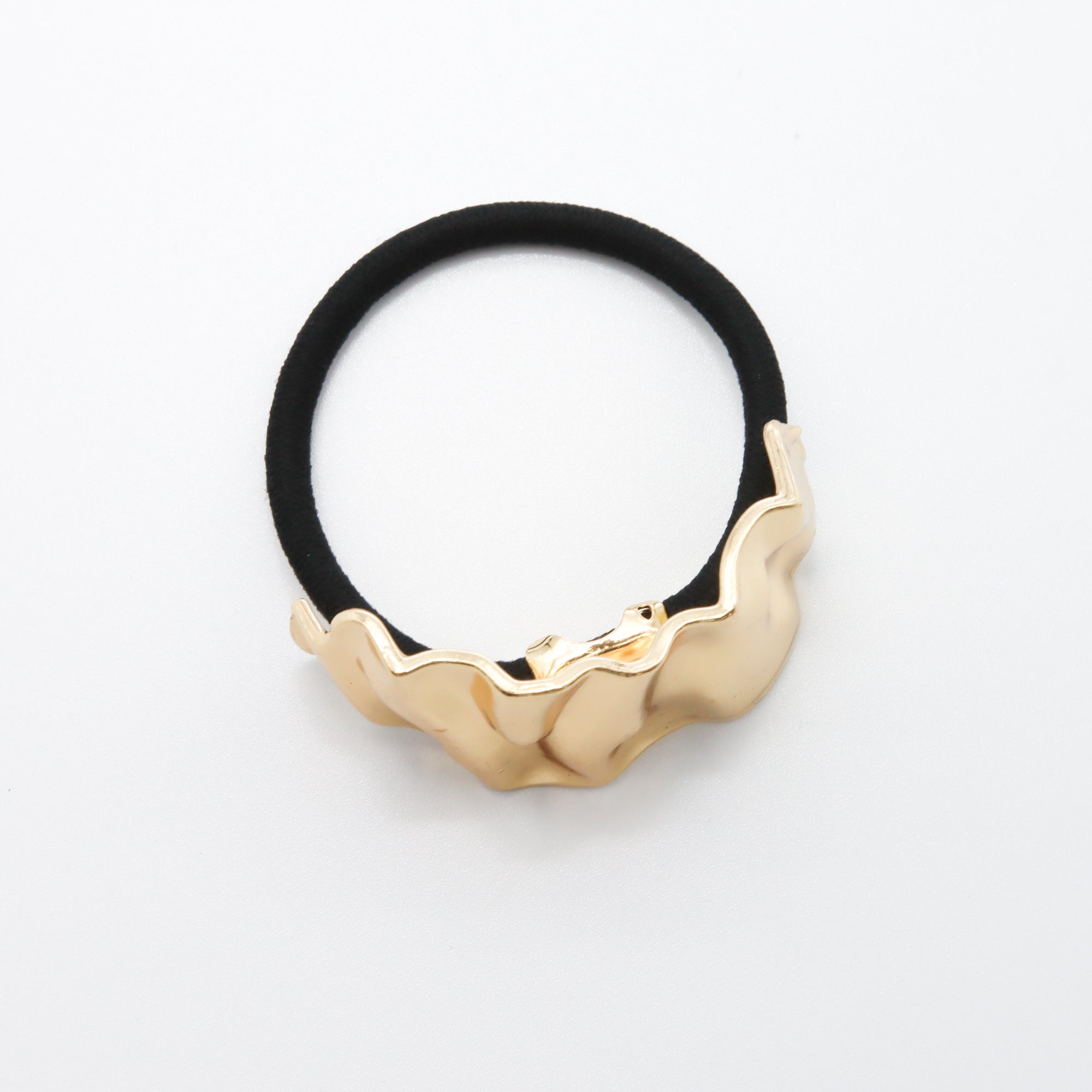 Hair Cuff Wavy Metal