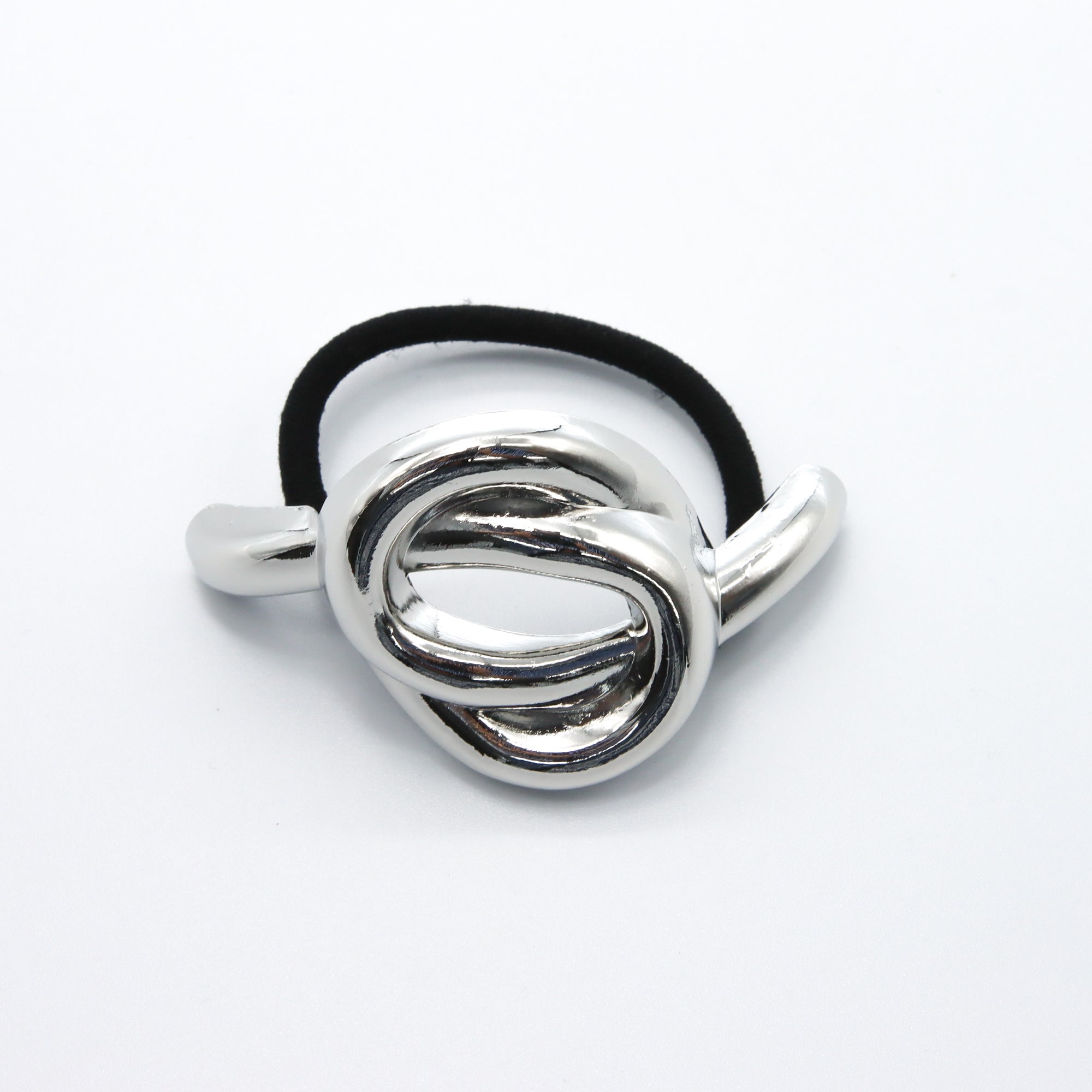 Hair Cuff Silver Knot
